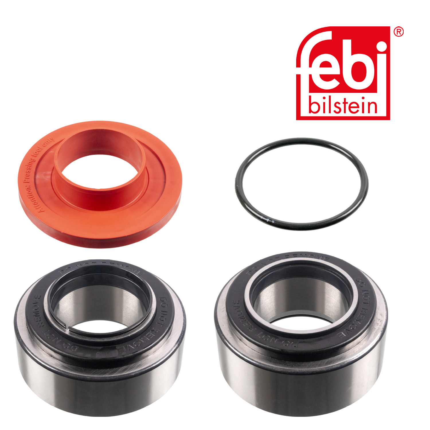 Febi Wheel Bearing Kit steered trailing axle 35078