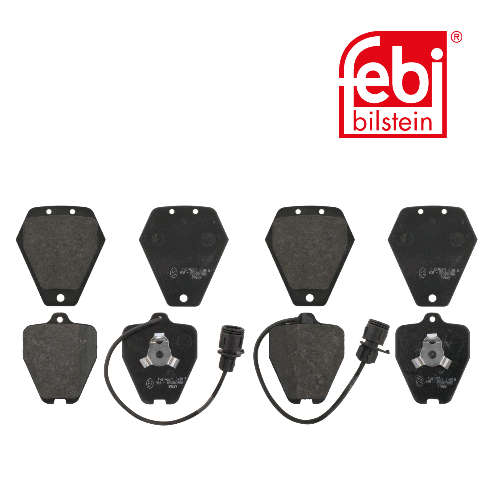 Febi Front Brake Pad Set 16999