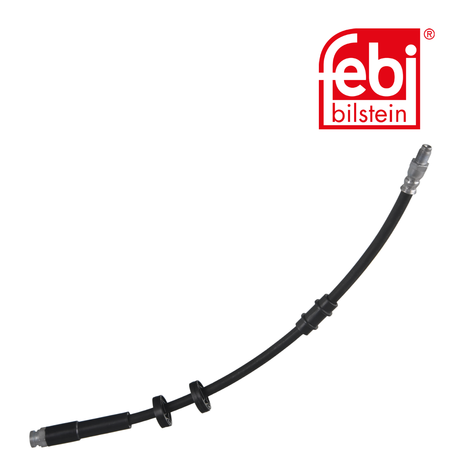 Febi Brake Hydraulic Hose Line Front Right 177093