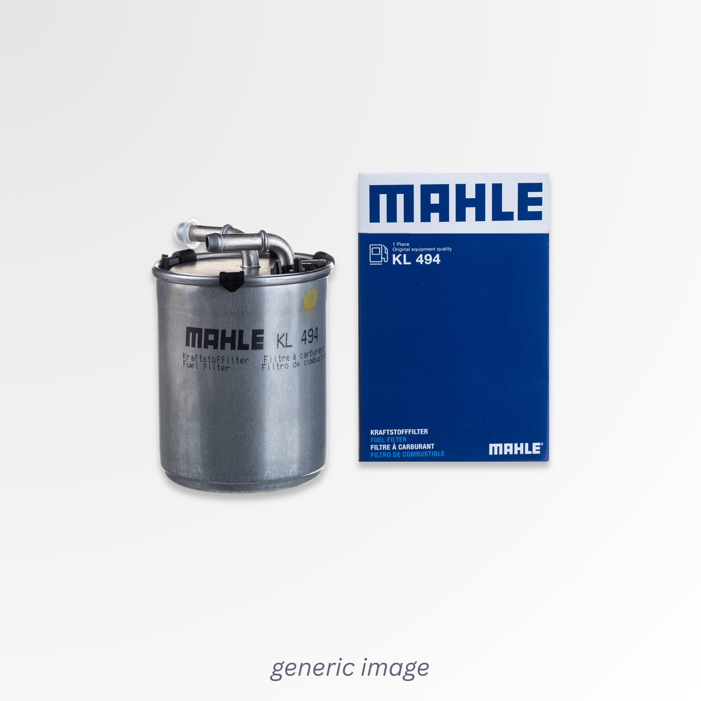 Mahle Fuel Filter Element fits Audi A8 D3 2003-2010 3.0 4.0 4.2