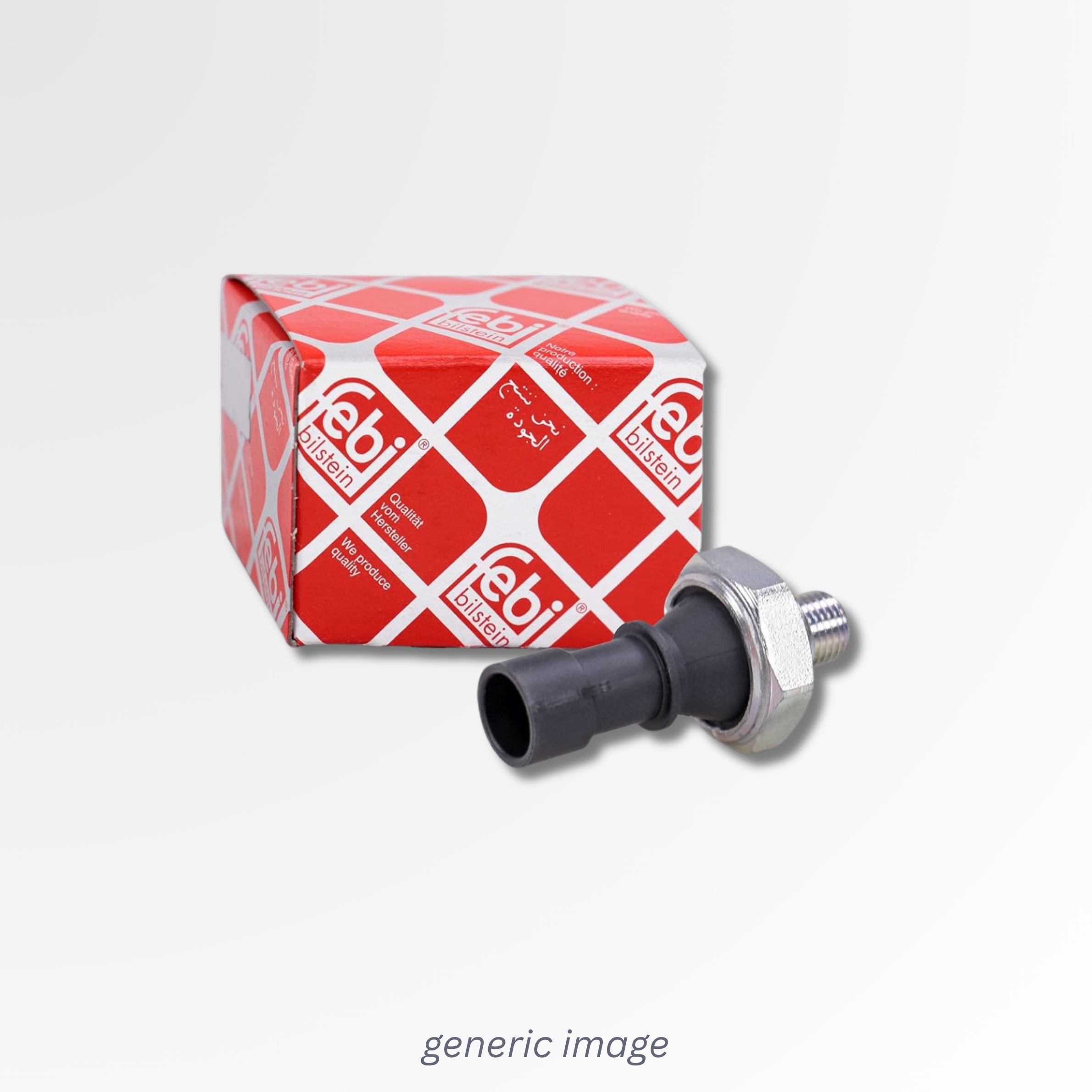 Febi Oil Pressure Sensor 1 Connectors 08662