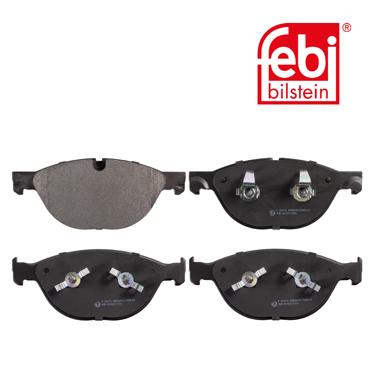 Febi Front Brake Pad Set 16519