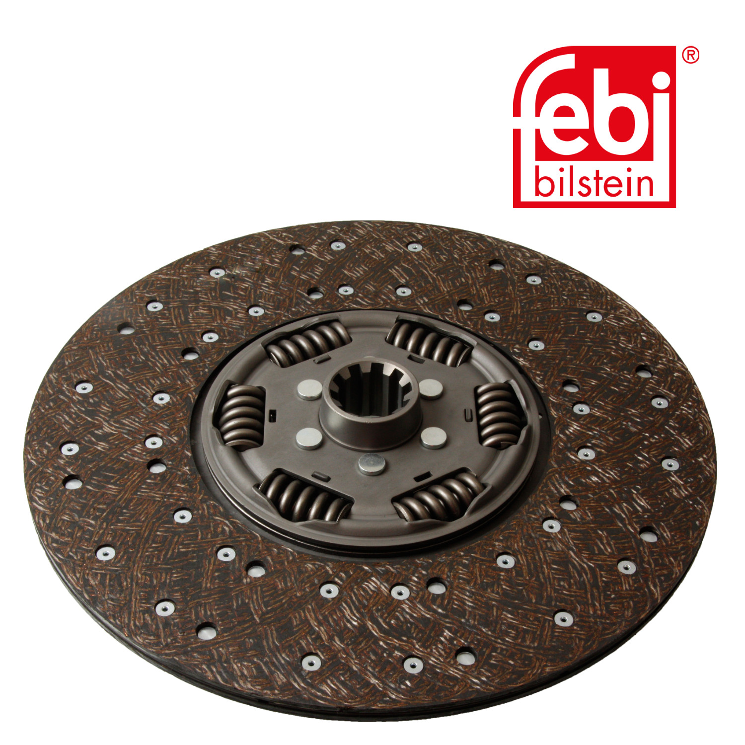 Febi Clutch Friction Disc Plate 380mm 10 Splines 105035