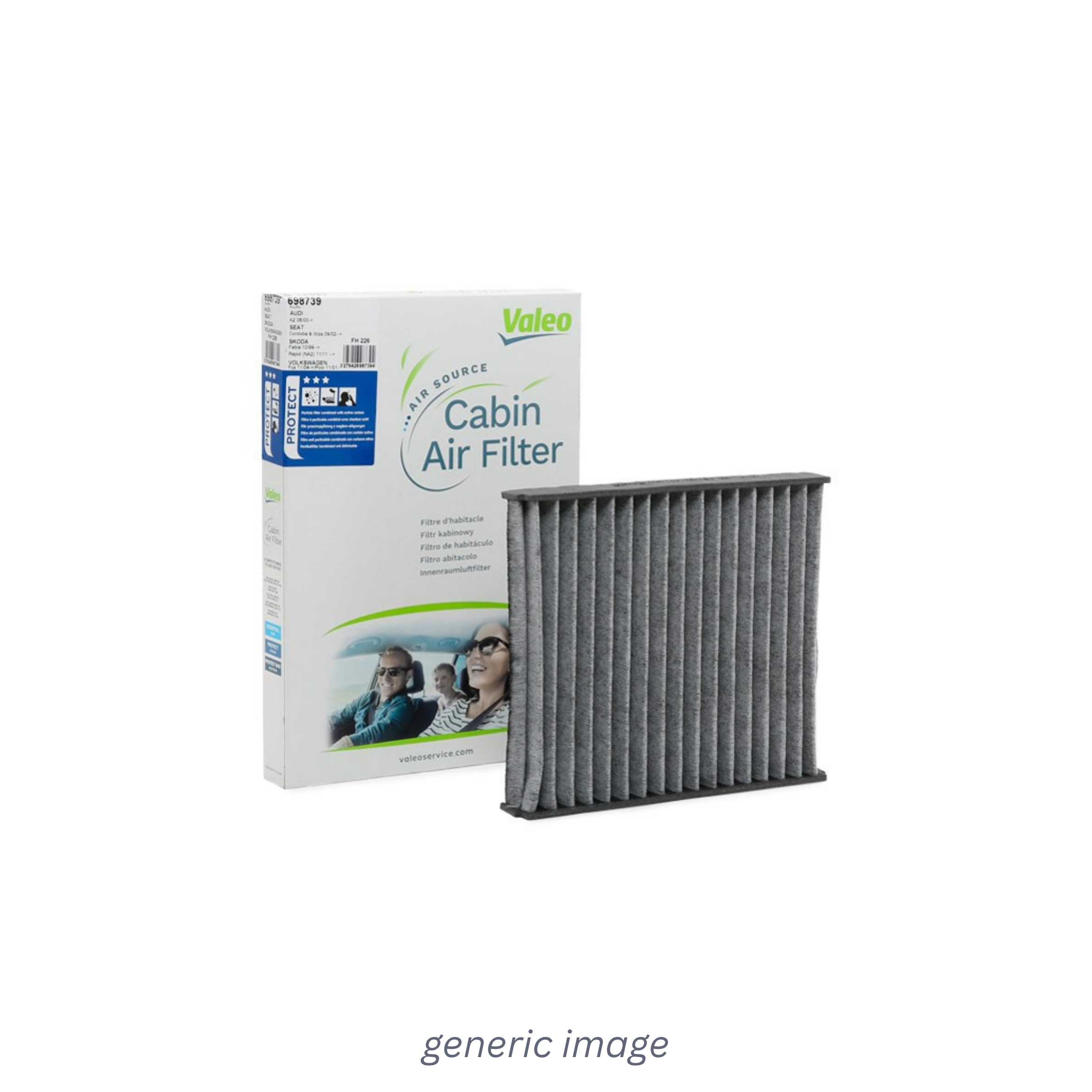 Valeo Cabin Air Filter (Pollen Filter) 698743