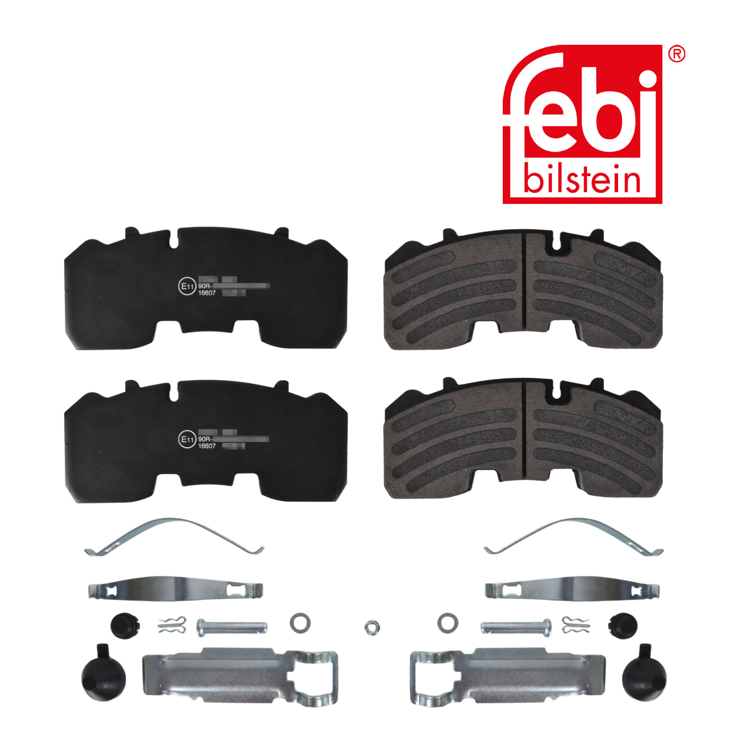 Febi Rear Brake Pad Set 16607