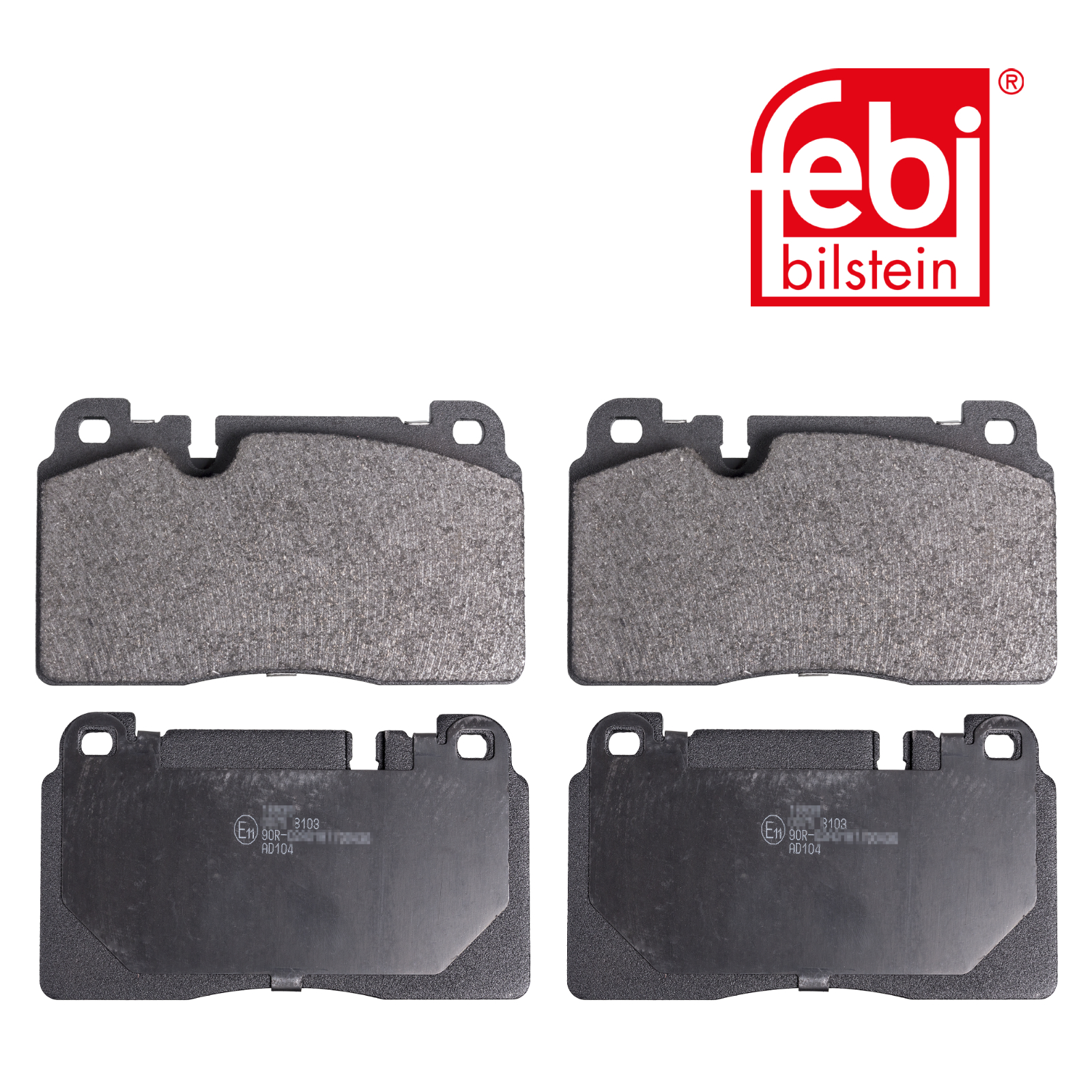 Febi Front Brake Pad Set 16939