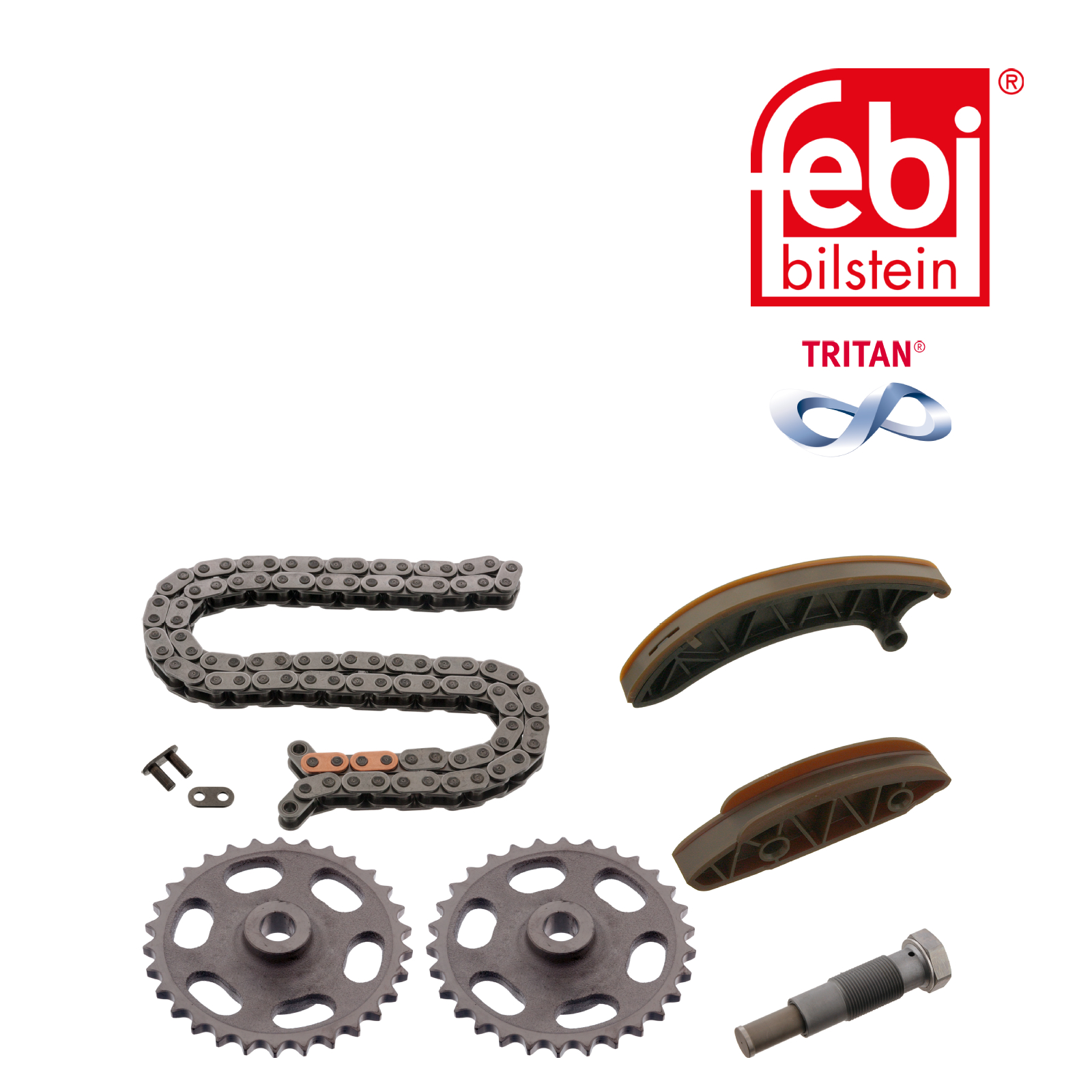 Febi Timing Chain Kit Set 96 Links 9mm 49211