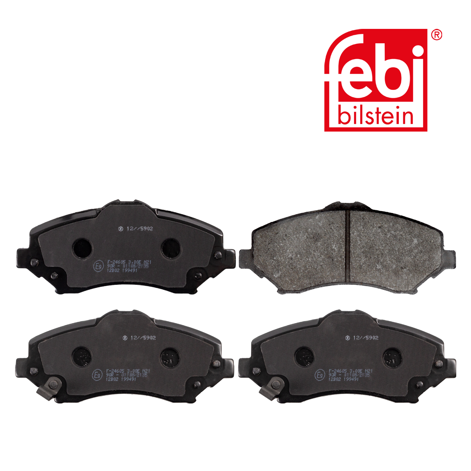 Febi Front Brake Pad Set 116063