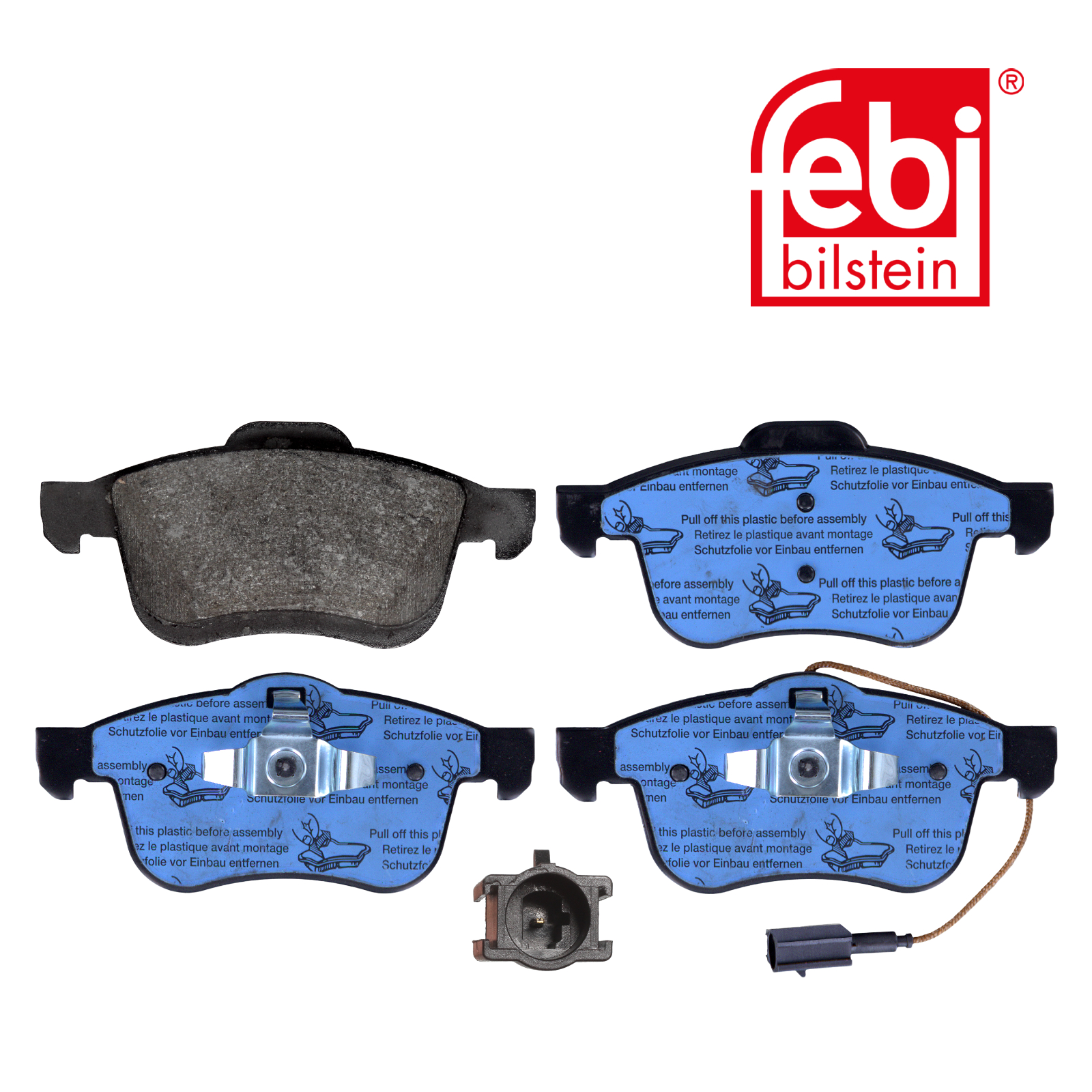 Febi Front Brake Pad Set 116059