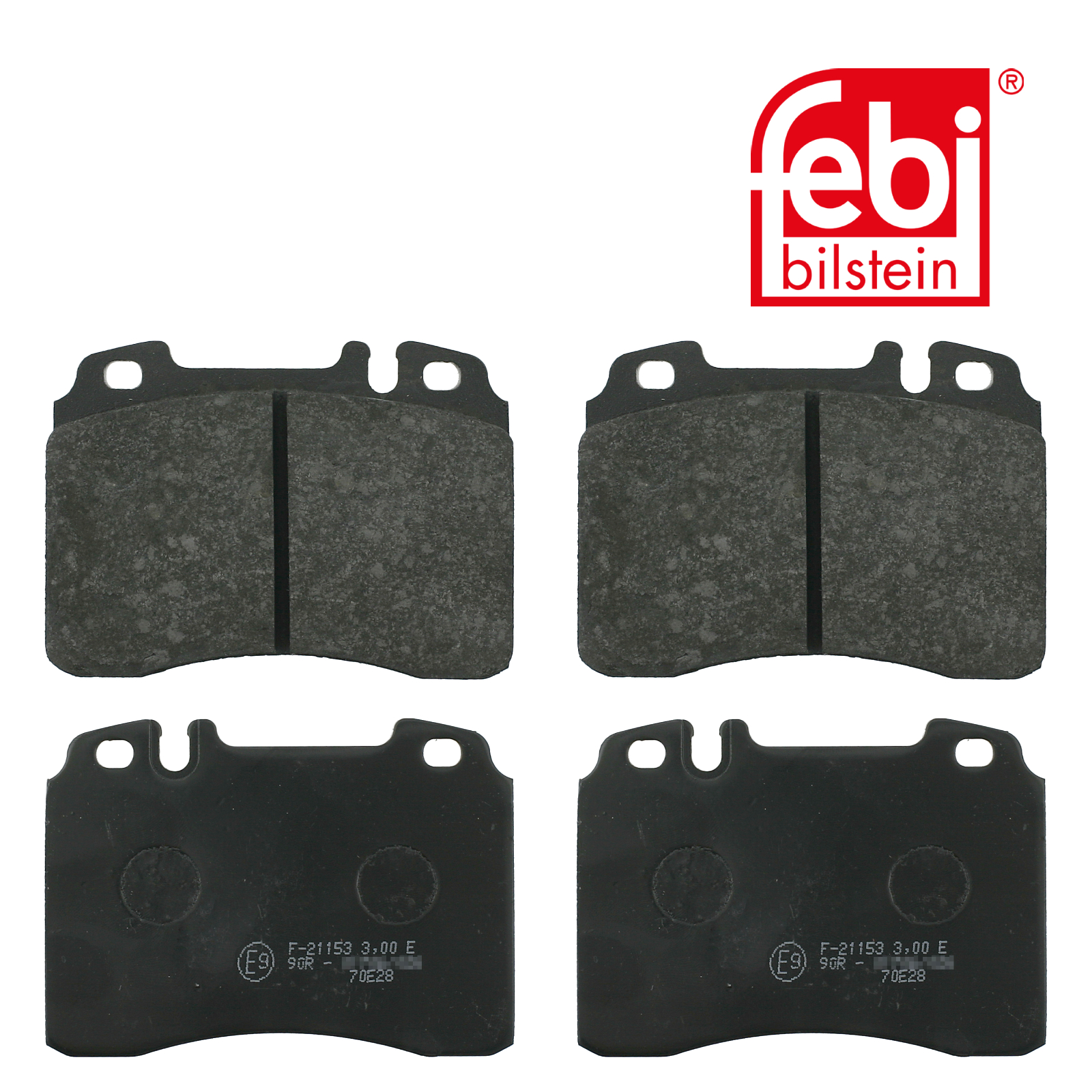 Febi Front Brake Pad Set 16247