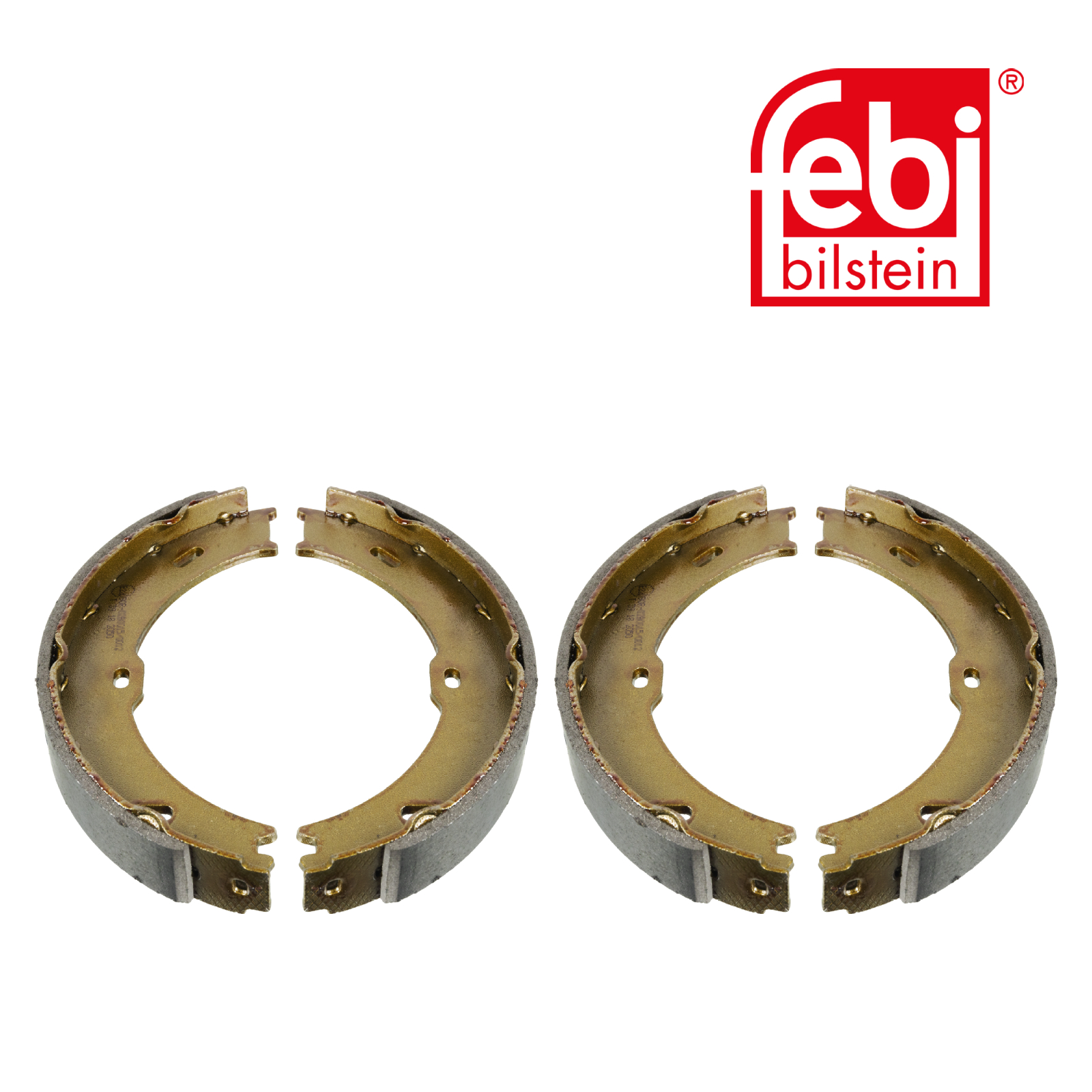 Febi Parking Brake Shoe Set Rear 32951