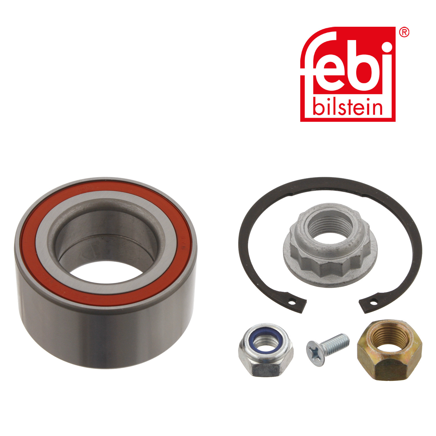 Febi Wheel Bearing Kit Front Right 72mm 08435