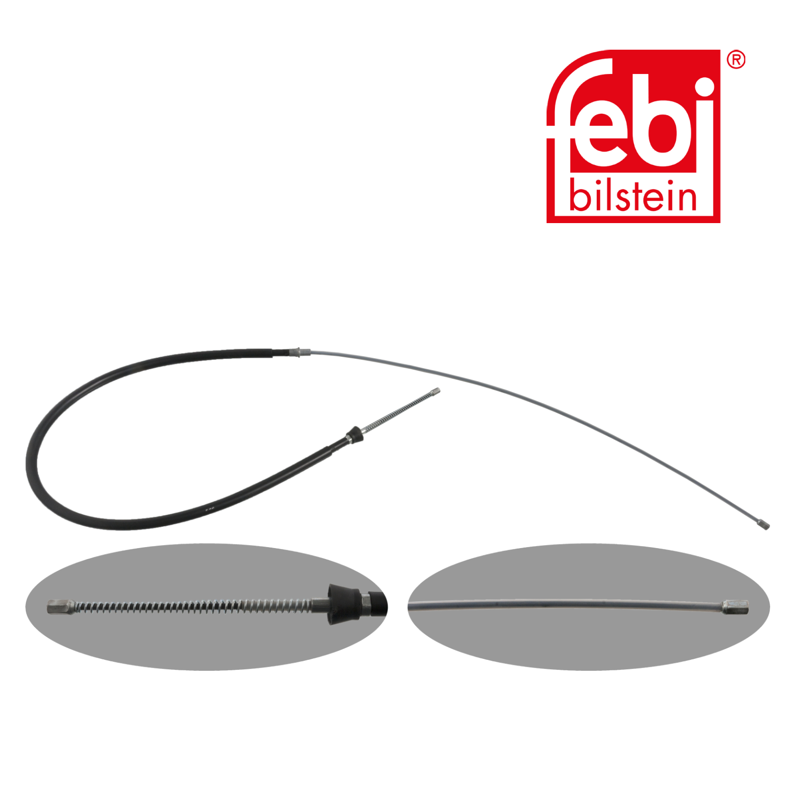 Febi Handbrake Cable Right Rear 48331