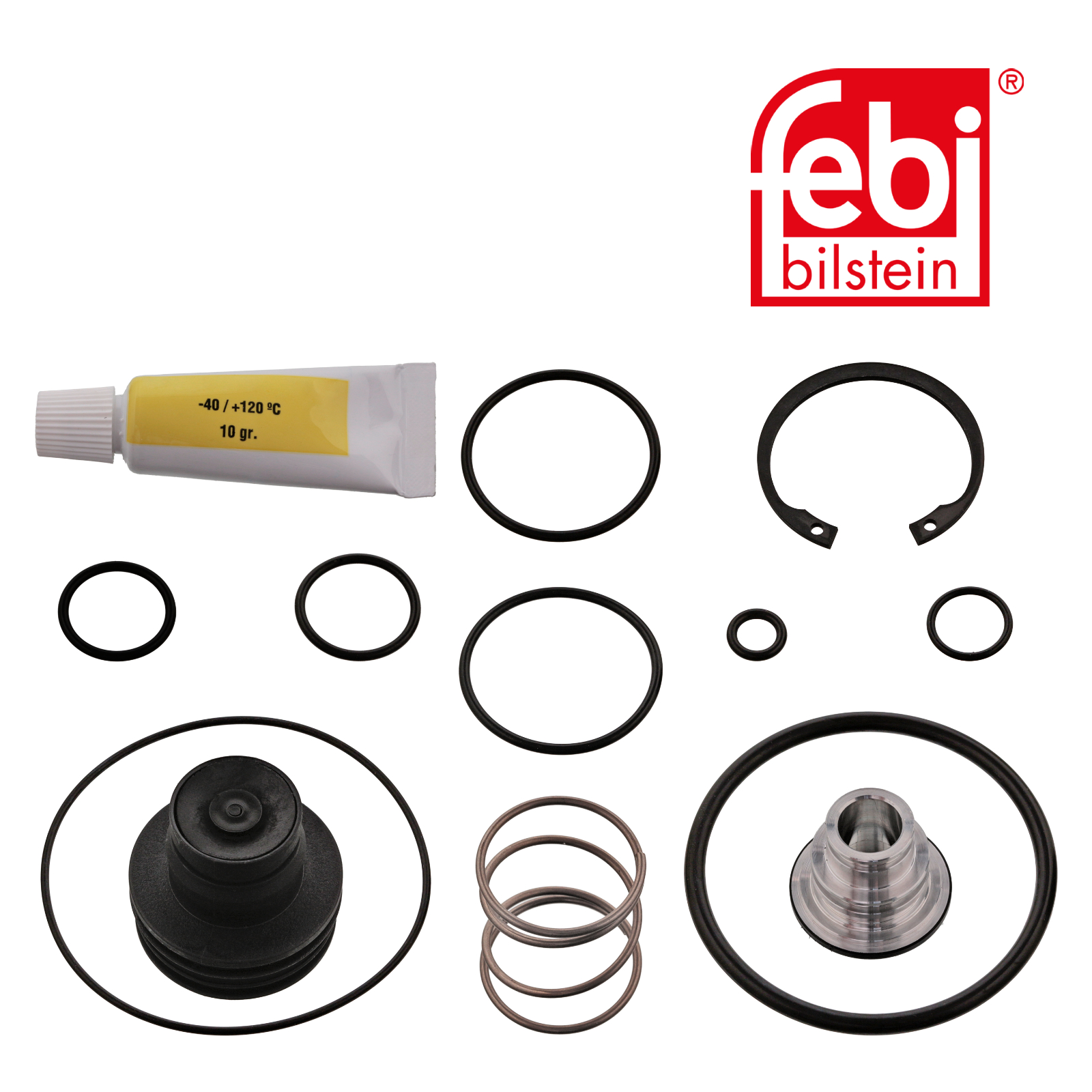 Febi Relay Valve Repair Kit NBR (nitrile butadiene rubber) 48441