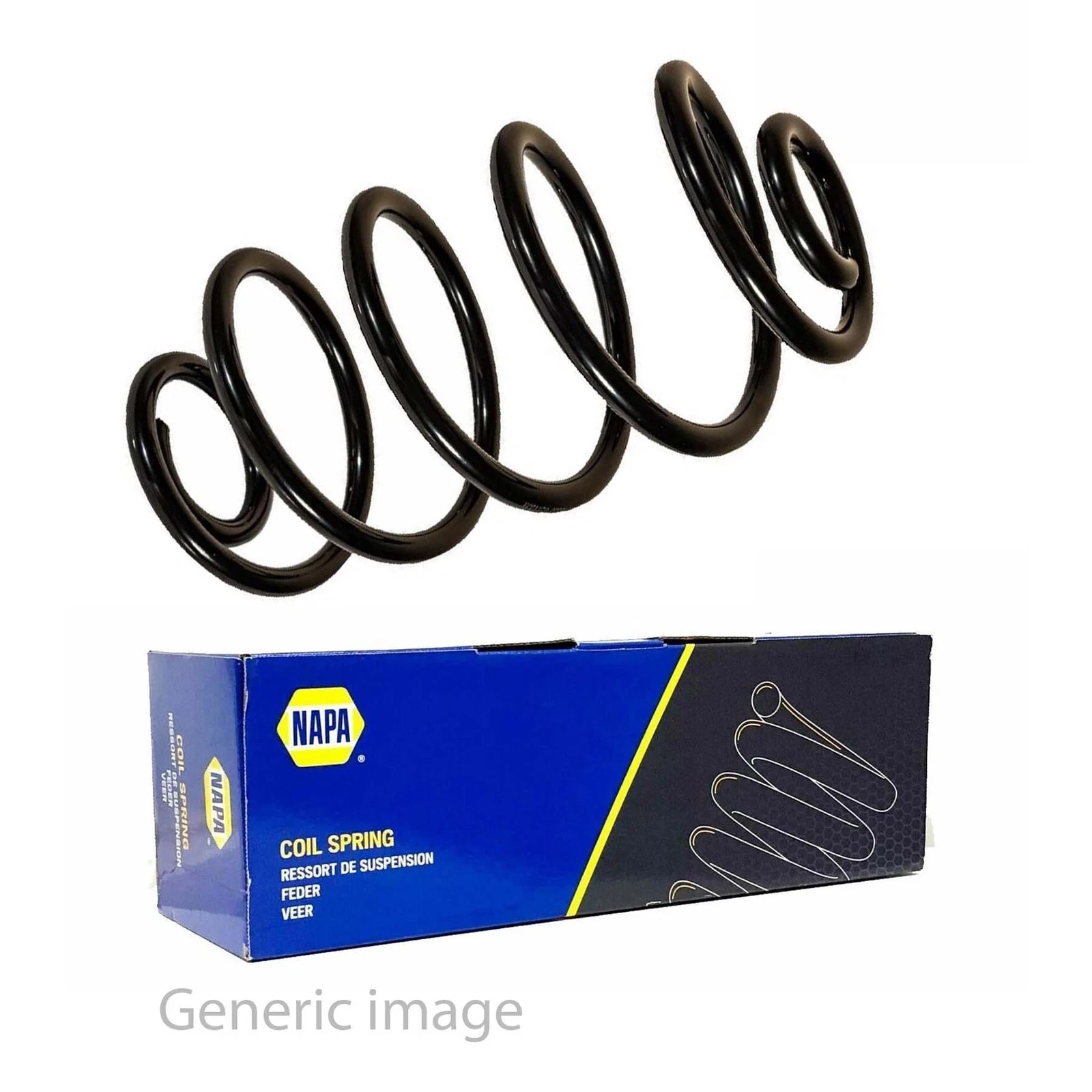 NAPA Front Suspension Coil Spring fits Seat Ibiza 2002-2009 1.9