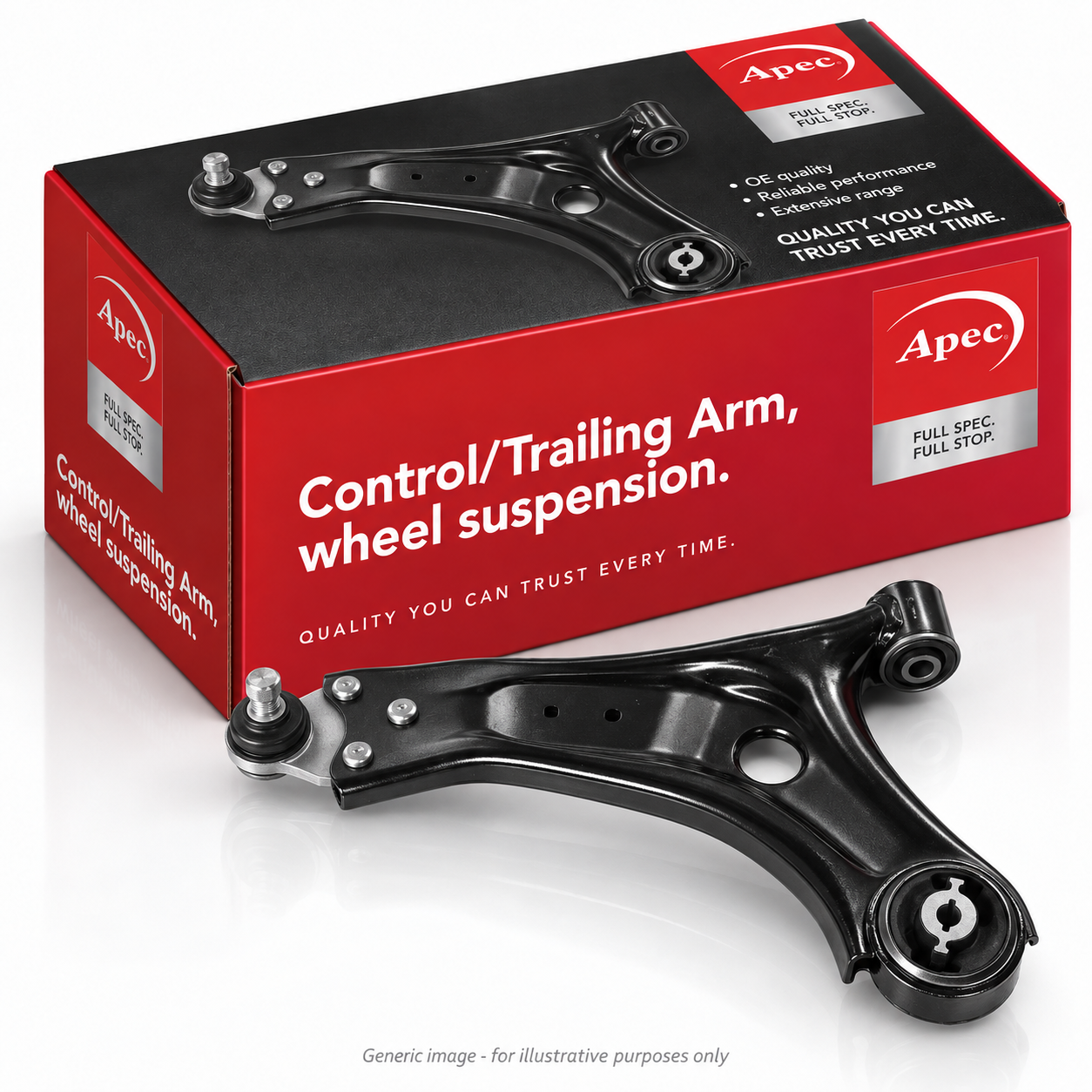 Apec Control/Trailing Arm Front Left AST3187