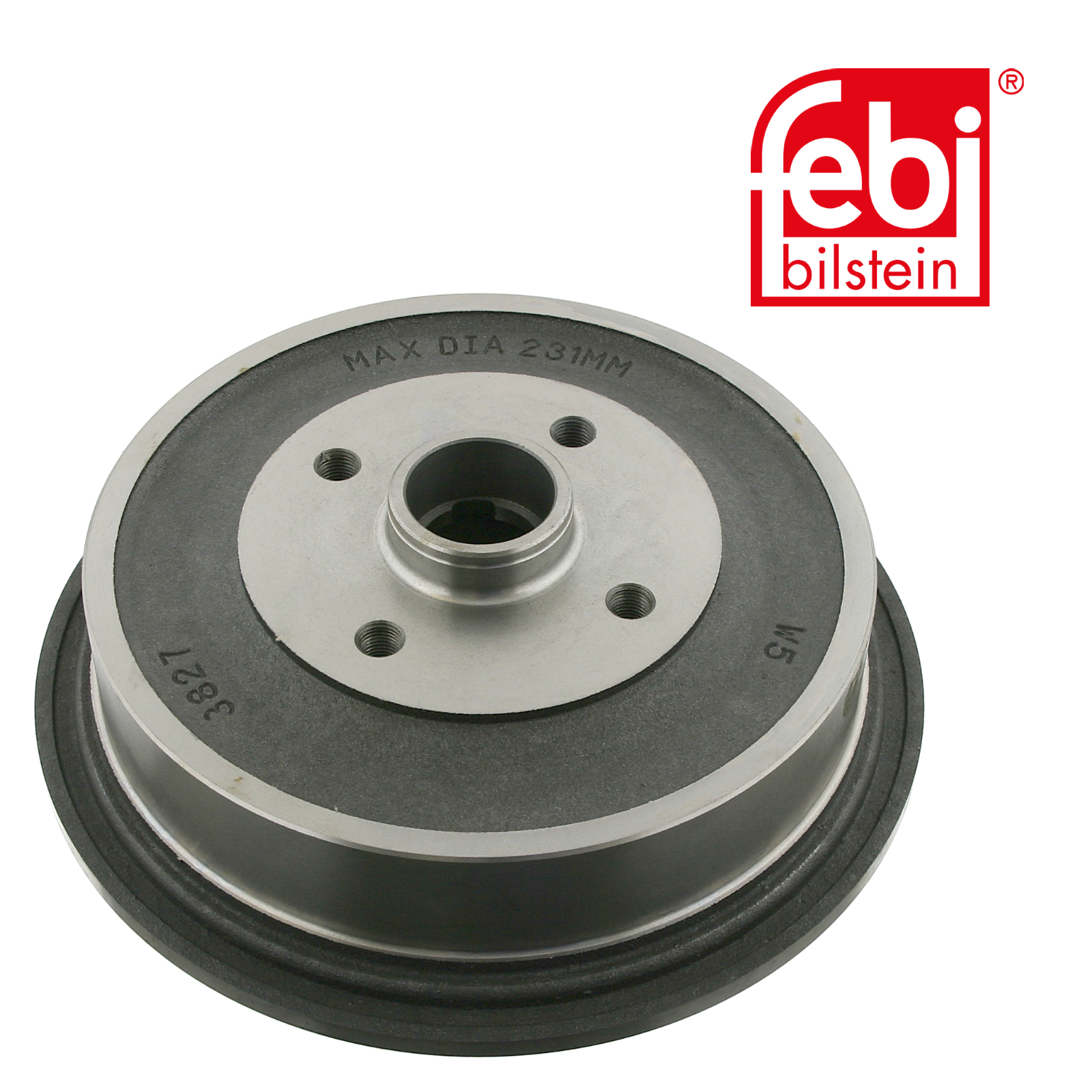 Febi Brake Drum Assembly Rear 14059